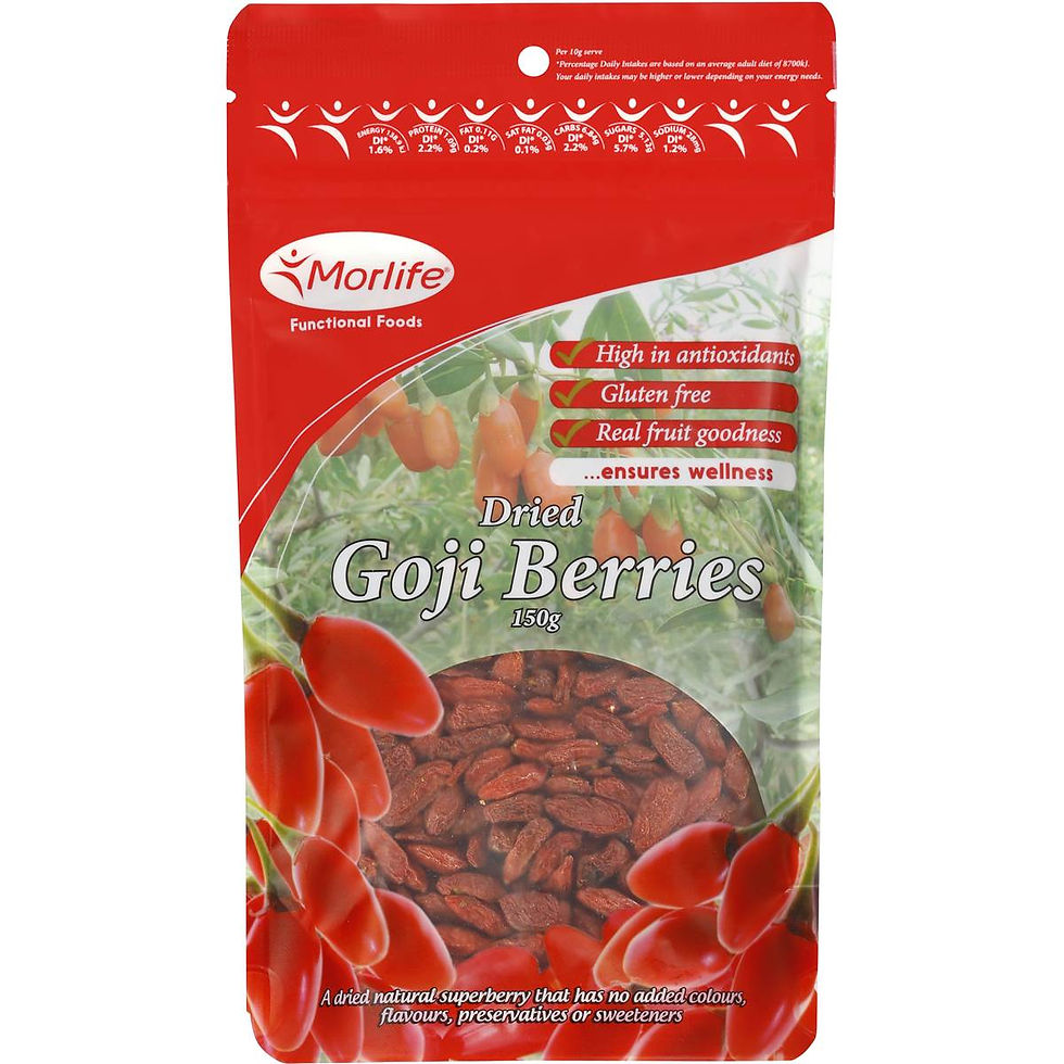 Thumbnail: Morlife Fruit Goji Berries 150g