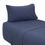 Thumbnail: Plain Dyed Cotton Flannelette Sheet Set - Single Bed, Blue