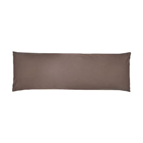 180 Thread Count Body Pillowcase - Mocha