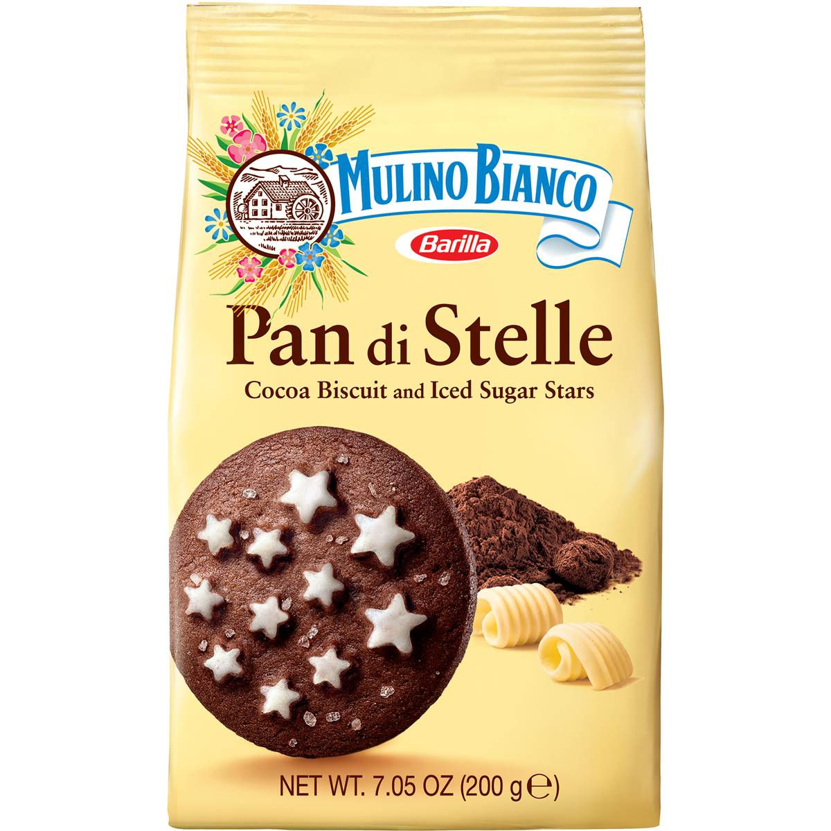 Barilla Mulino Bianco Panne Di Stelle 200g