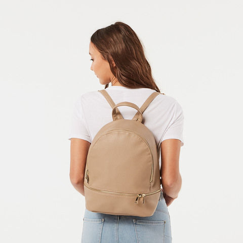 Double Zip Backpack
