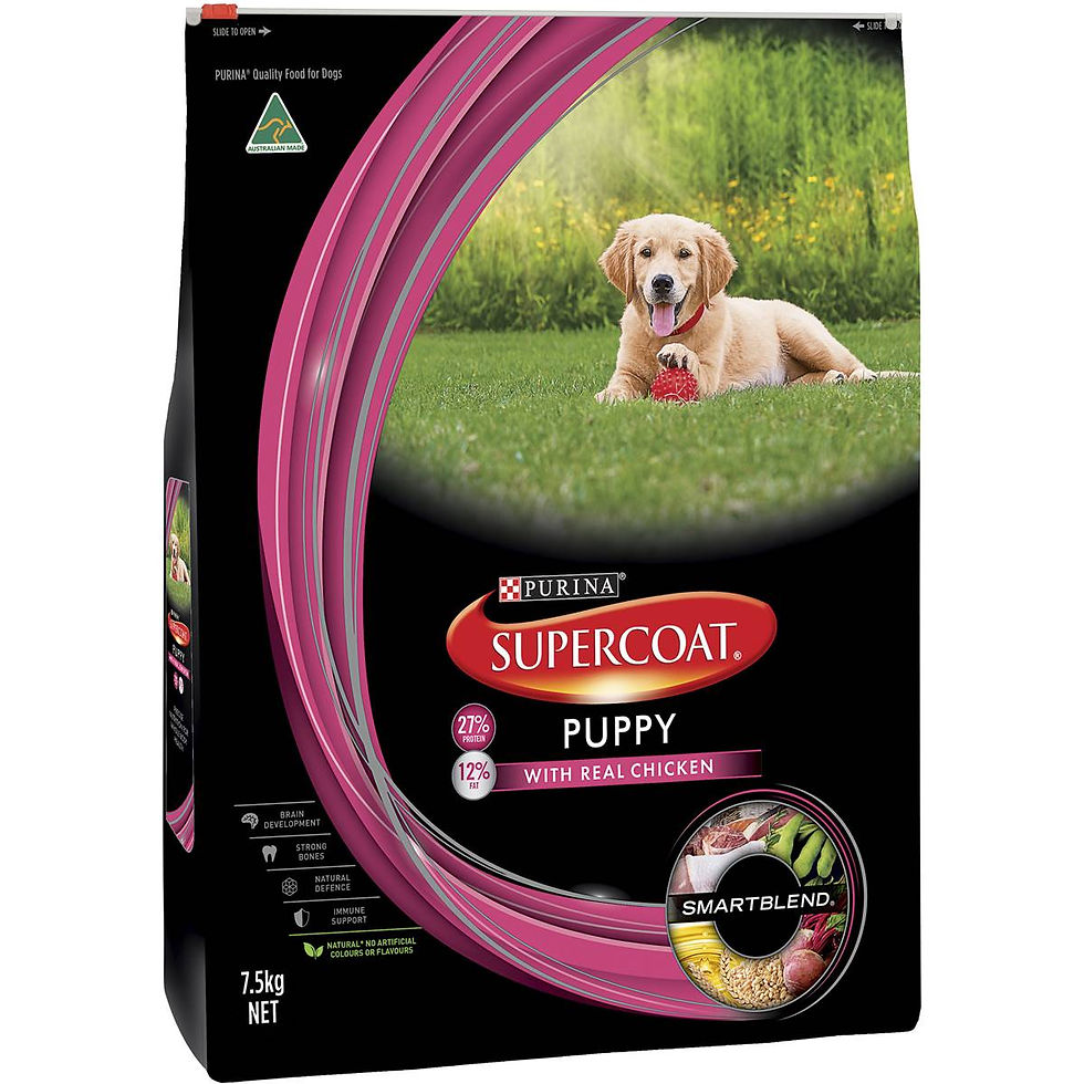 Supercoat Puppy Dog Food Chicken 7.5kg