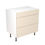 Thumbnail: SLAB 800 3 DRAWER BASE CABINET FLATPACK