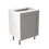 Thumbnail: SHAKER  600 SINK/HOB BASE CABINET FLATPACK