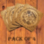 Thumbnail: Charlotte County Eats Laser engraved coasters