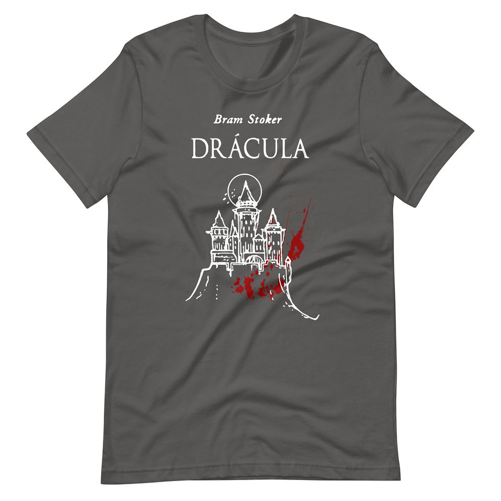 Miniatura: Bram Stoker Dracula Cover T-Shirt