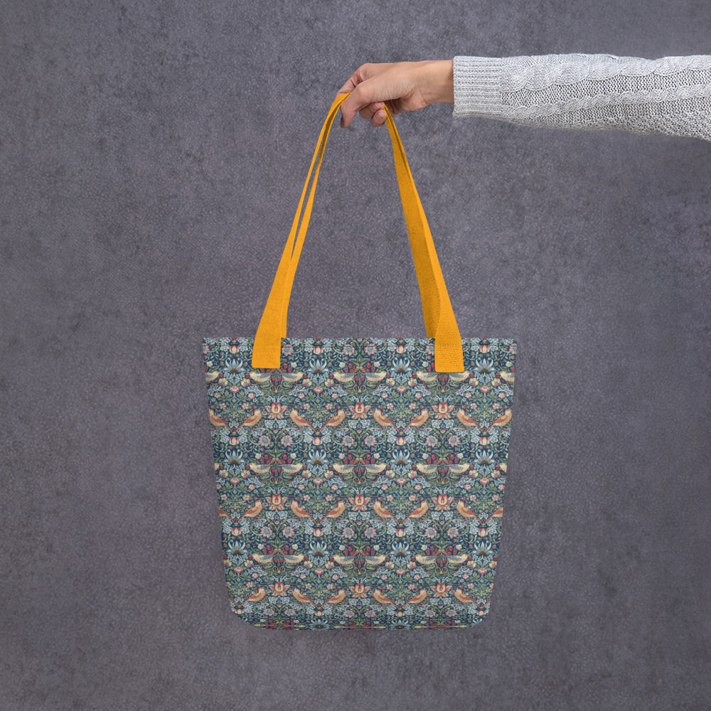 William Morris Strawberry Thief Book Tote