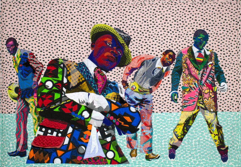Bisa Butler, Les Sapeurs, 2018.jpeg