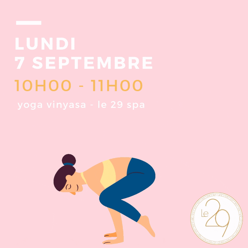 lundi 7 septembre : au 29 spa