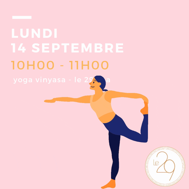 lundi 14 septembre : au 29 spa