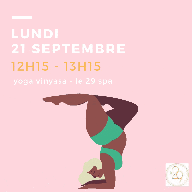 lundi 21 septembre : au 29 spa