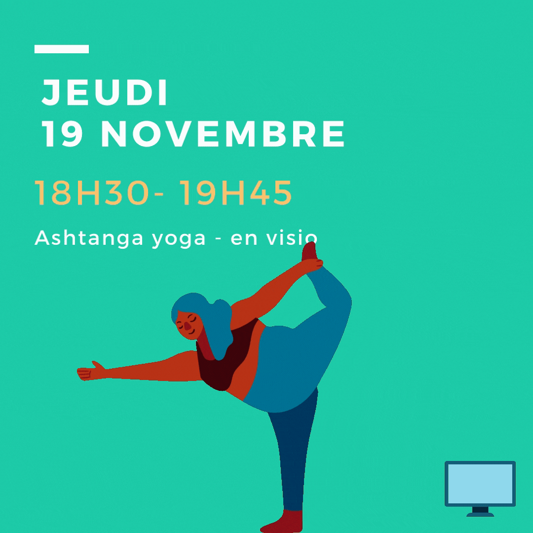 jeudi 19 novembre: ASHTANGA ( ne pas appliquer de code promo svp)