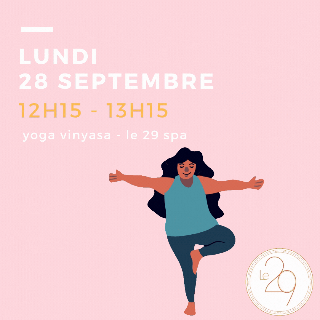 lundi 28 septembre : au 29 spa