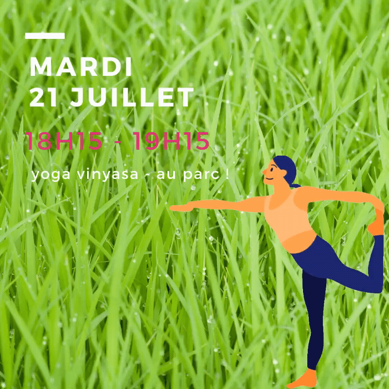 mardi 21 juillet - au parc ( ou salle s'il pleut )