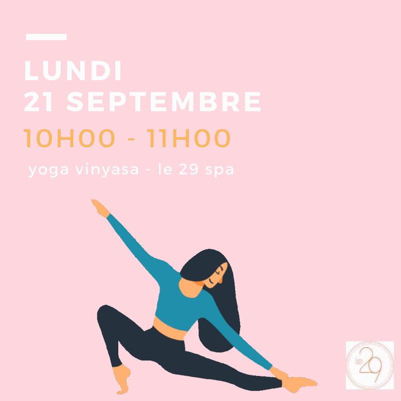 lundi 28 septembre : au 29 spa
