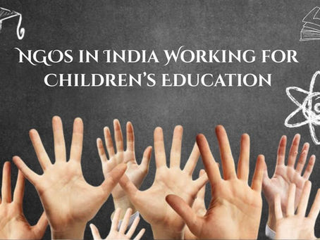 NGOs in India Working for Children’s Education