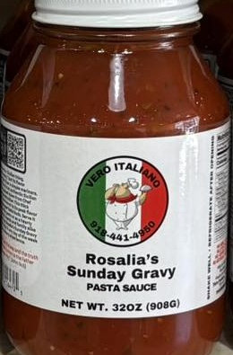 Rosalia's Sunday Gravy, 32 ounce jar