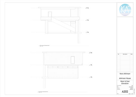 East & West Elevations