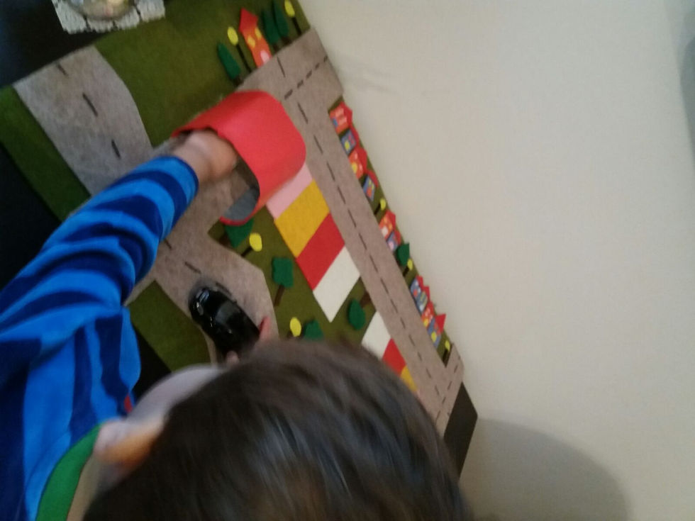 Miniatura: Pista "attacca e stacca"