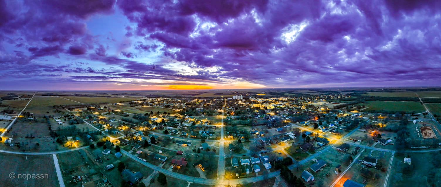 Caldwell, KS sunrise