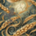 Swirly Wheat Seamless Graphics