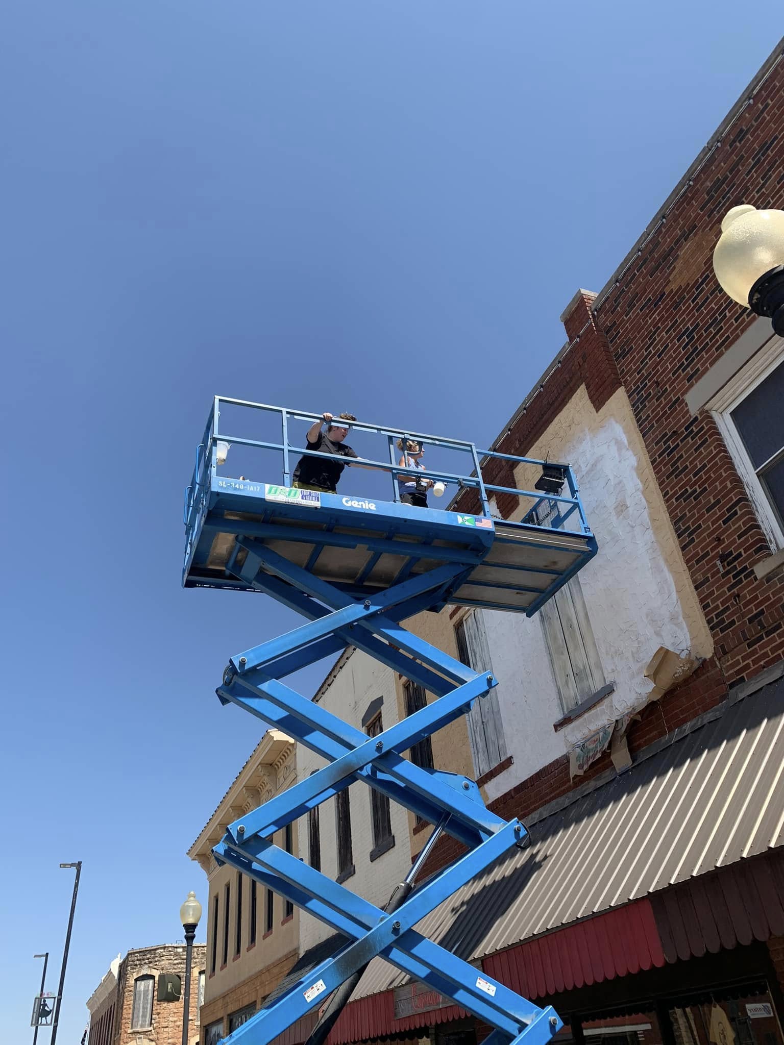 Art Brigade hard at work