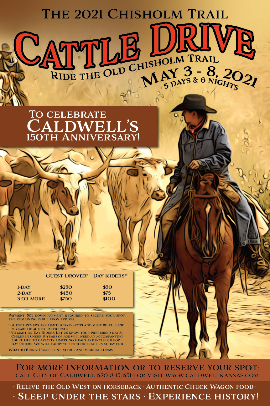 2021 Cattle Drive Caldwell KS Chamber