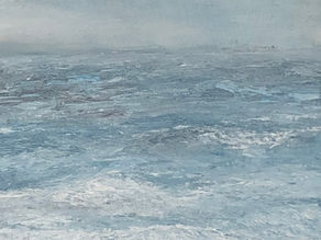 Art class week 6 - I paint some sea