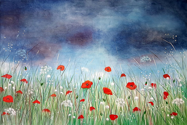 Whispers Of A Poppy Meadow by Rachel Ryan