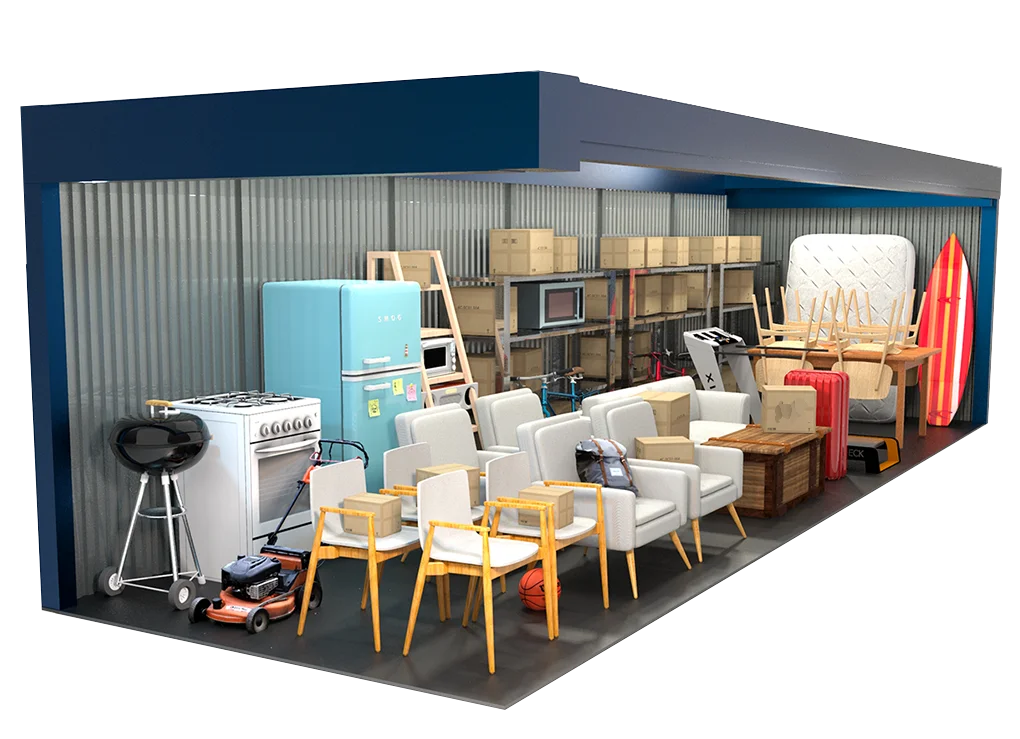 Storage Unit Size Guide Lake Area Storage