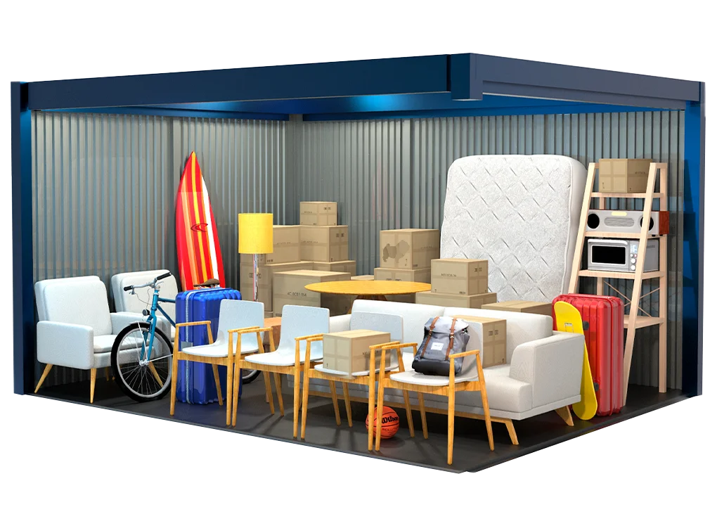 Storage Unit Size Guide Lake Area Storage