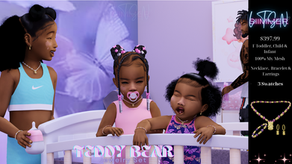 TEDDY BEAR JEWELRY SET (INFANT)