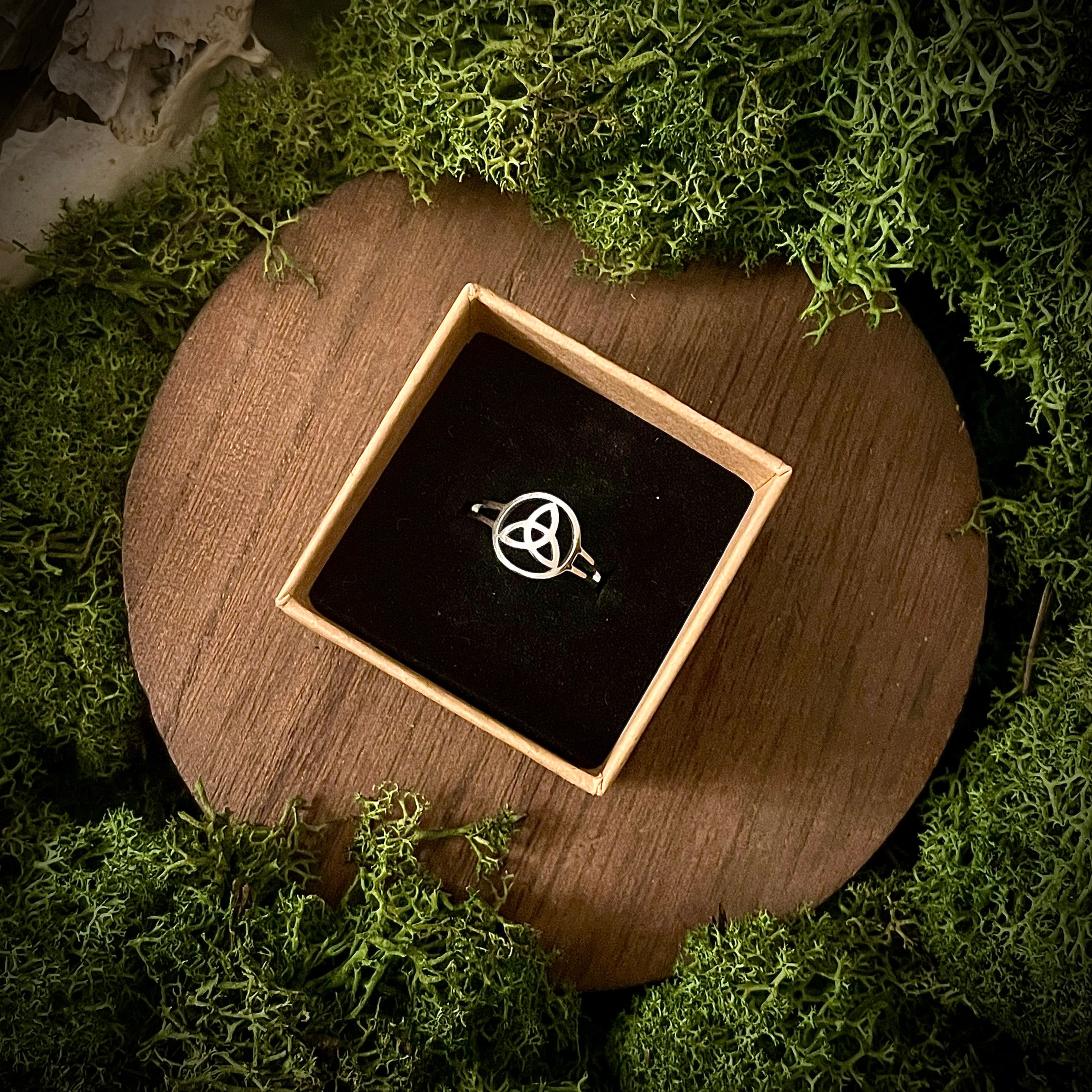 Bague Triquetra Argentée