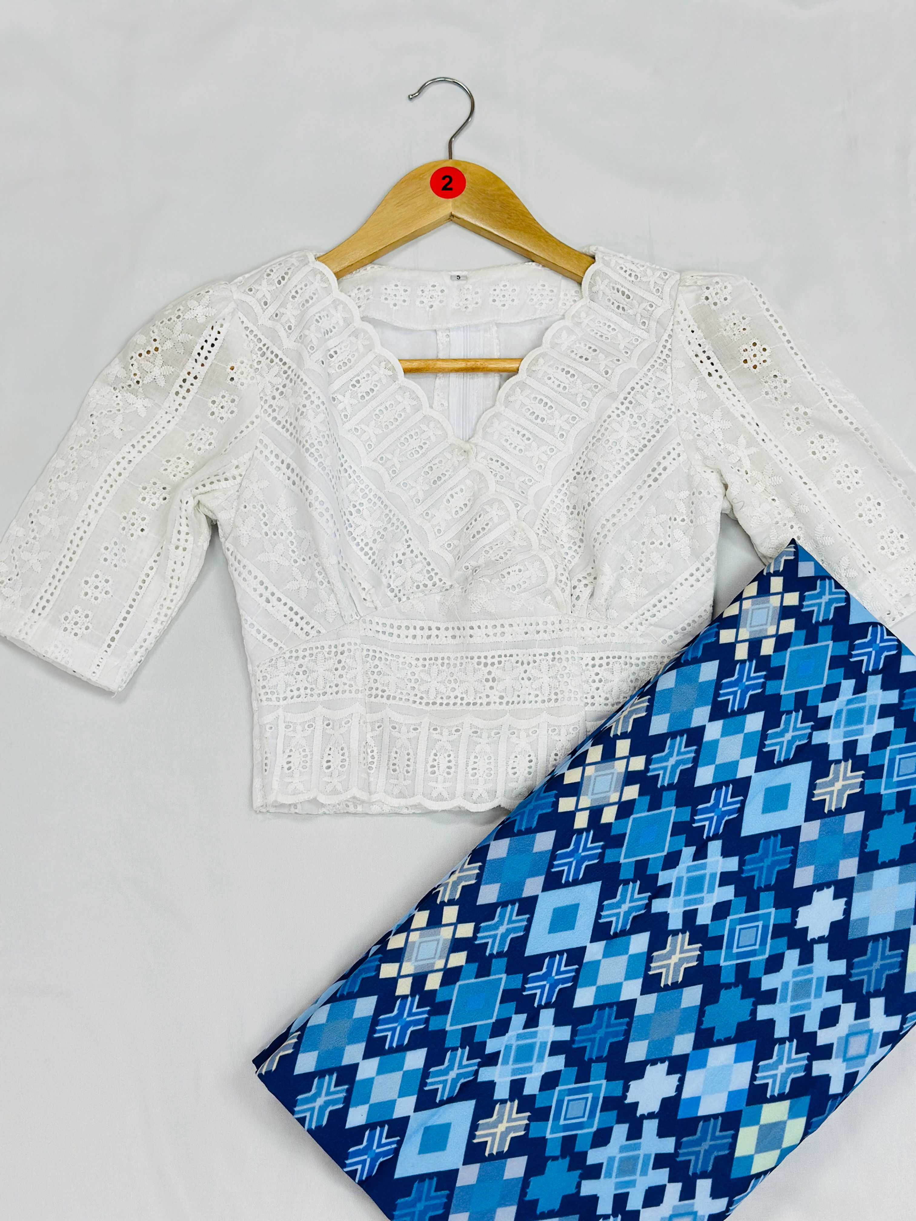 Cotton lace set