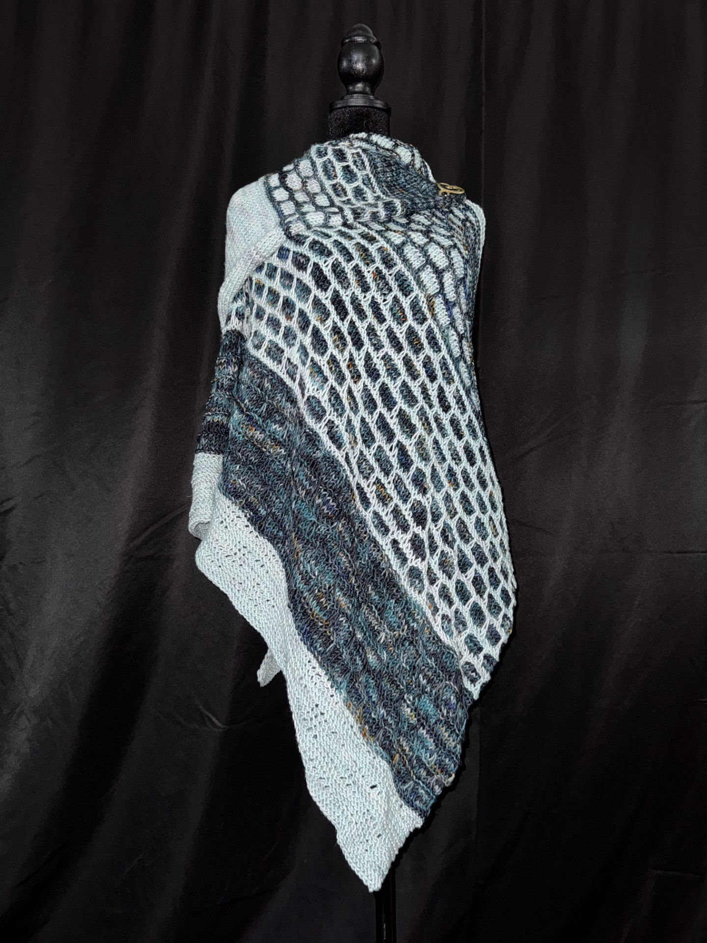 Ocean's Edge shawl