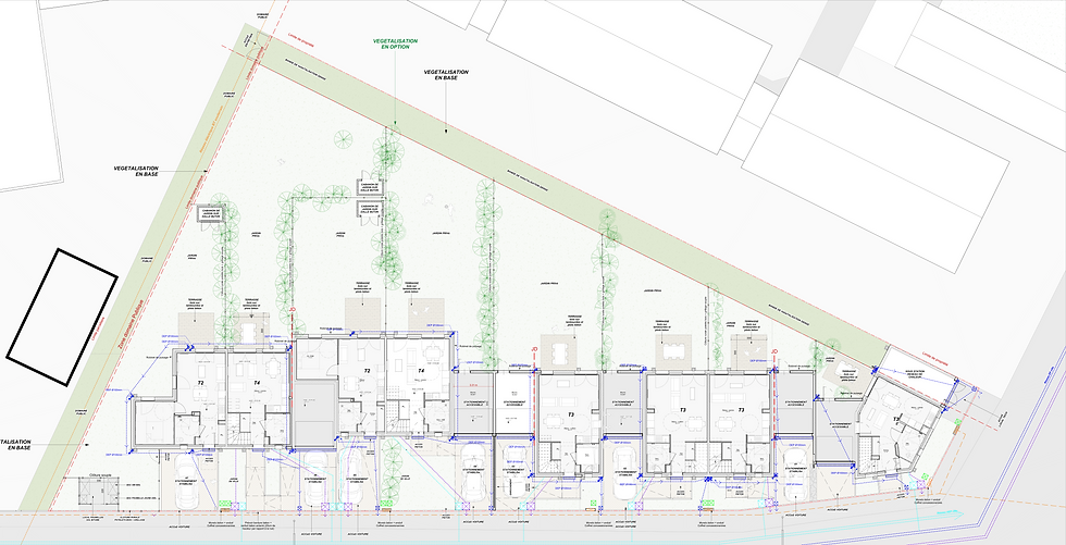 Plan RDC + Site