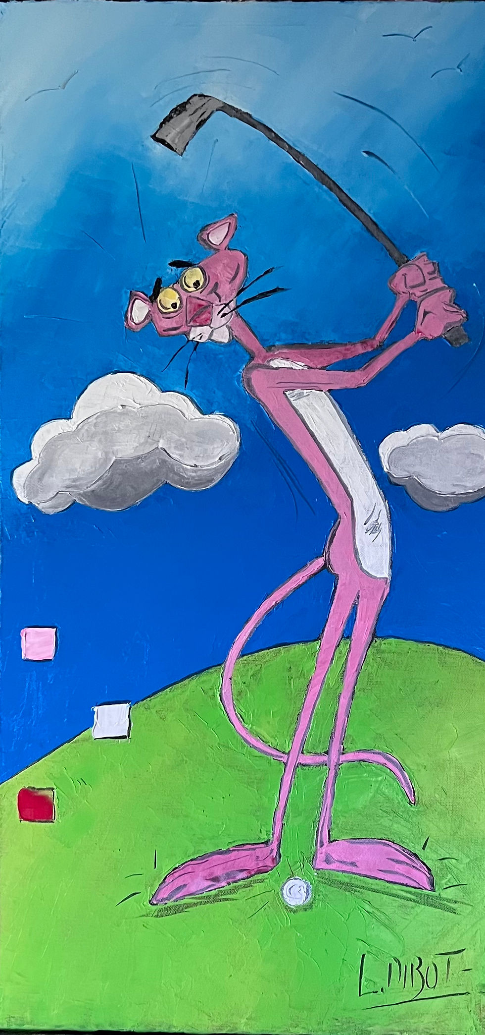 The pink Mullingan