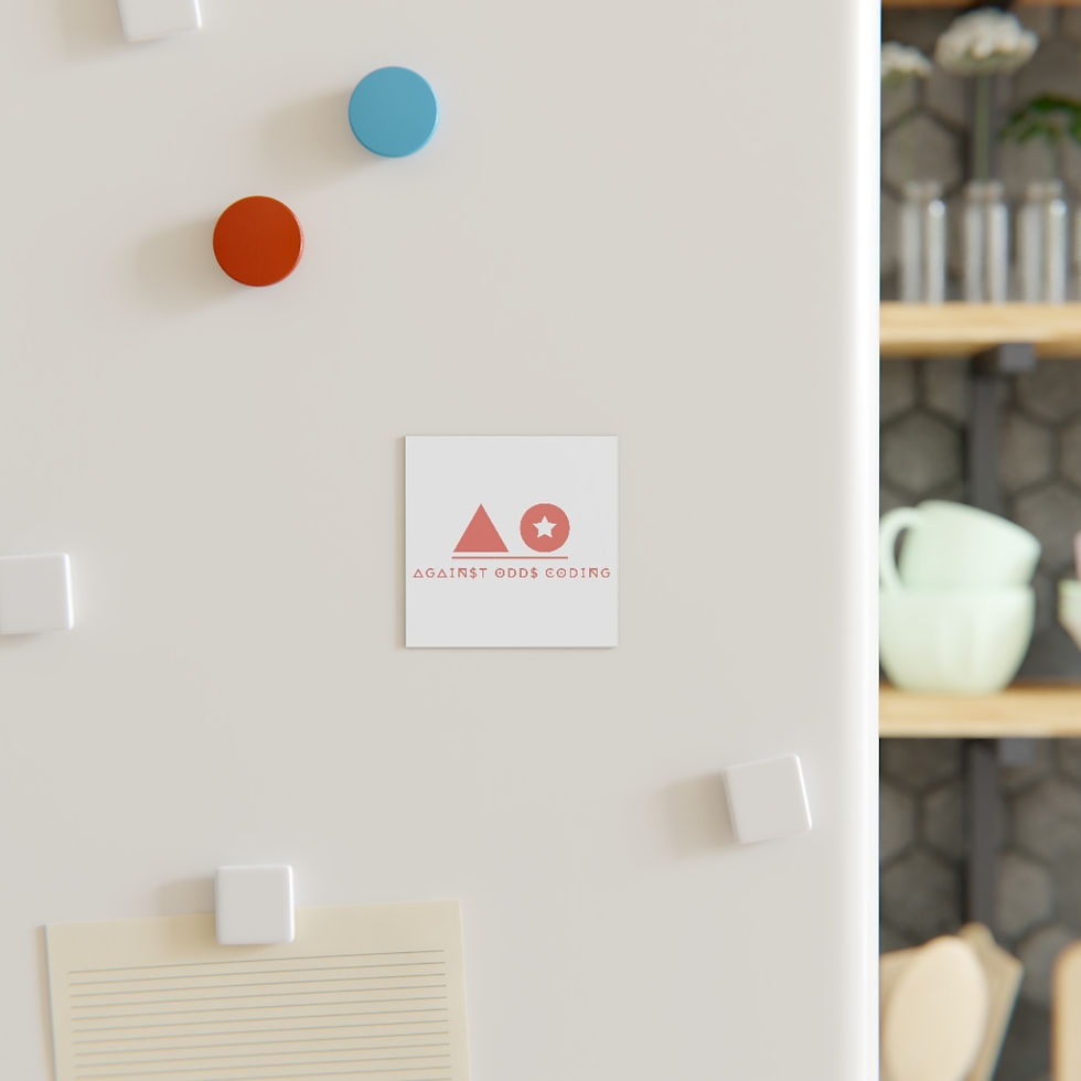 Thumbnail: Against Odds Square Magnet