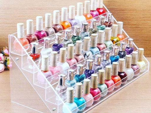 Acrylic Clear Untuk Tempat Pewarna Kuku