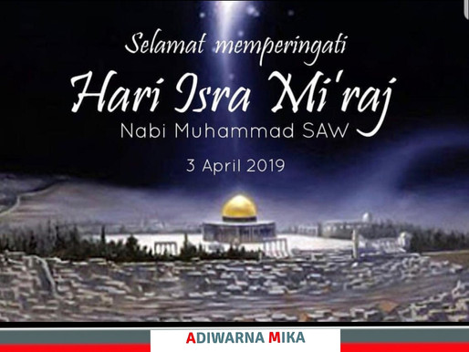 PT. Jaya Alam Persada (Jaya Mika) Mengucapkan Selamat Memperingati Hari Raya Isra Mi’raj Nabi Muhamm