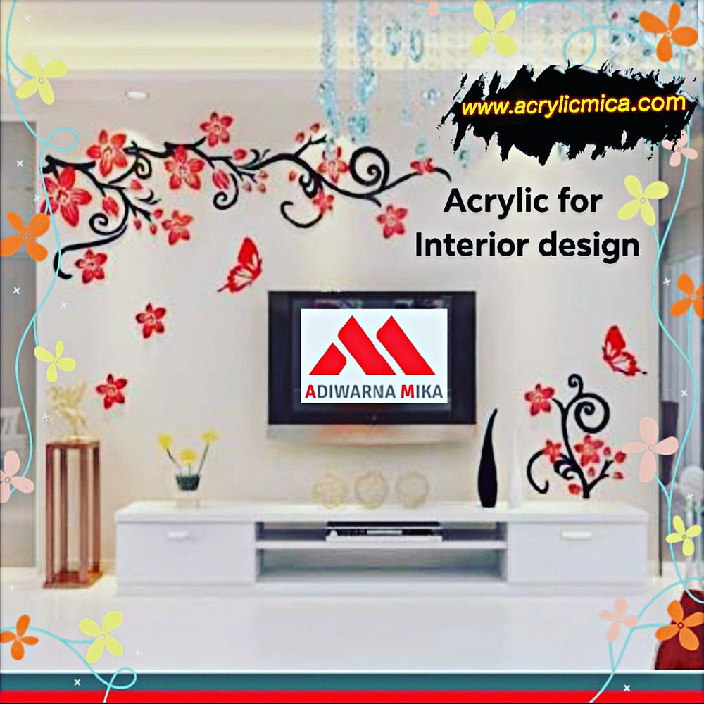 Acrylic Untuk Desain Ruangan