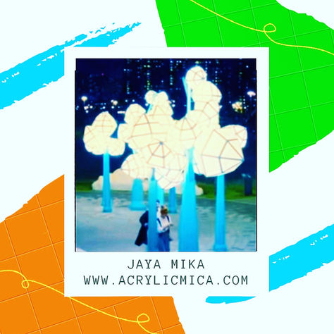 Akrilik Dapat Digunakan Untuk Membuat Lampu Yang Unik Dan Kreatif