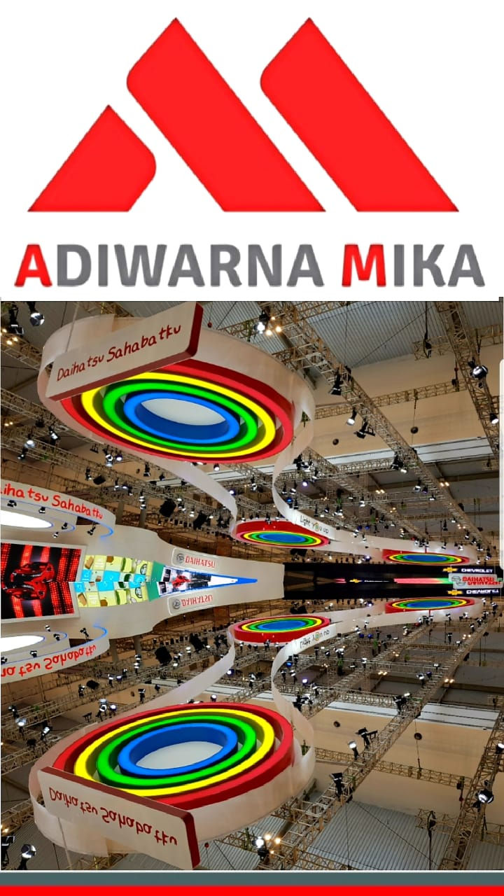 Acrylic Adiwarna Mika Mempunyai Varian Warna Yang Lengkap & Memukau