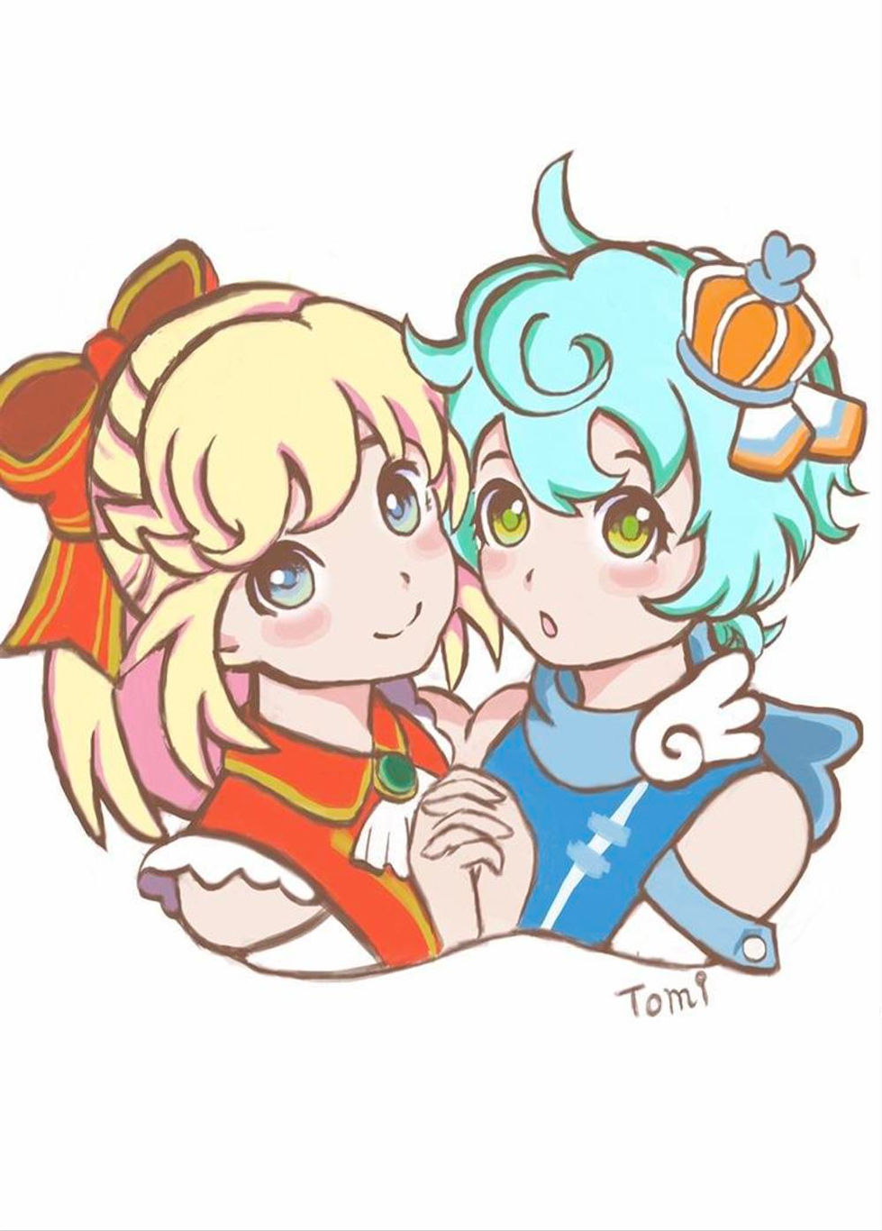 ぷよぷよ風イラスト
