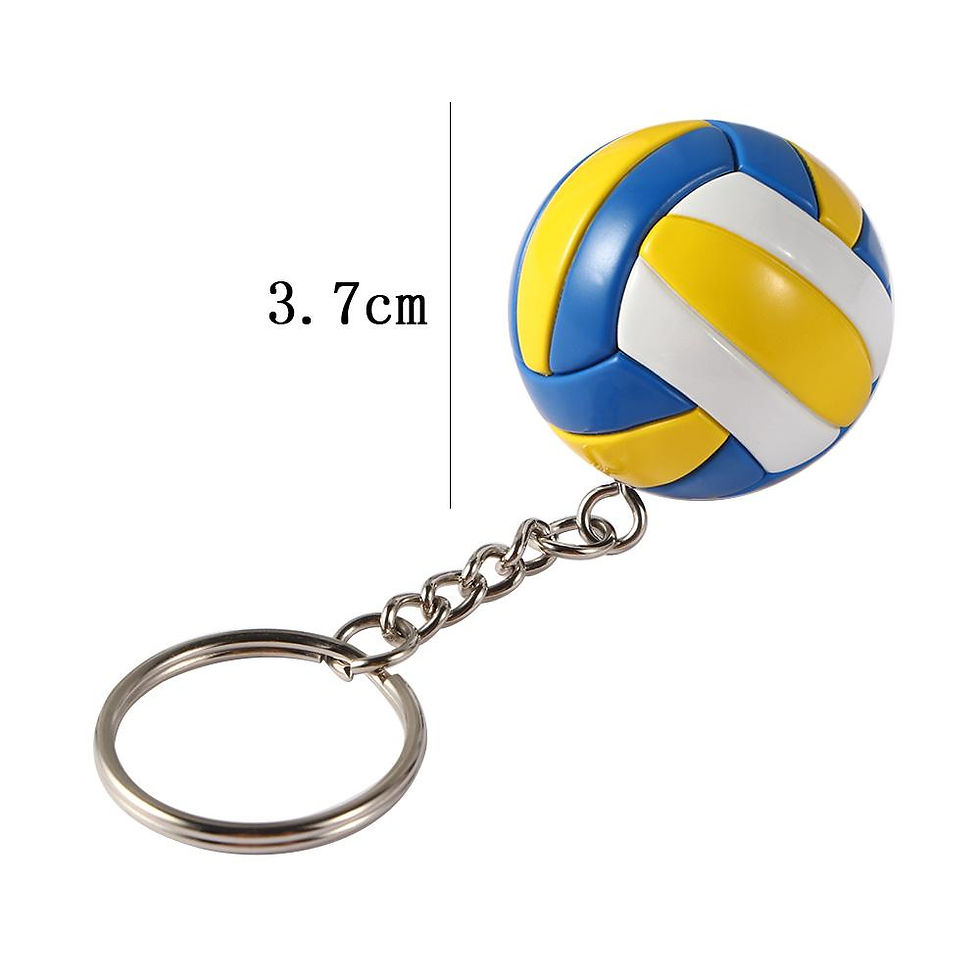 Thumbnail: Premium Sports Ball Keyring – Perfect Gift for Sports Fans