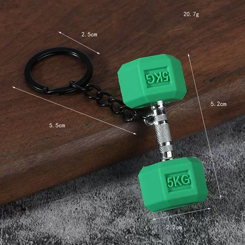 Thumbnail: Premium Dumbbell Keyring – Perfect Gift for Fitness Enthusiasts