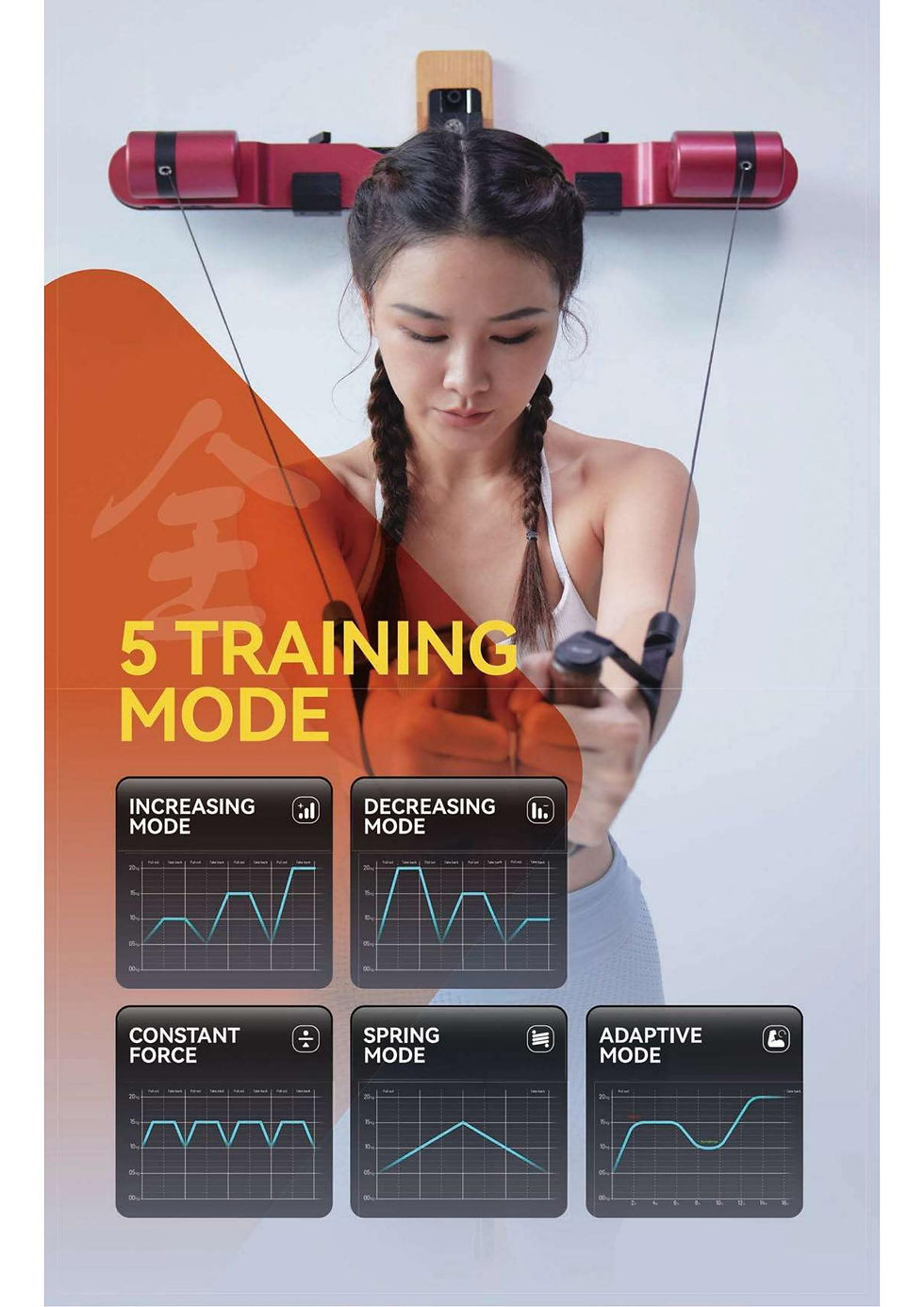 Thumbnail: Premium Portable Fitness Trainer – Home & Office Workout Equipment