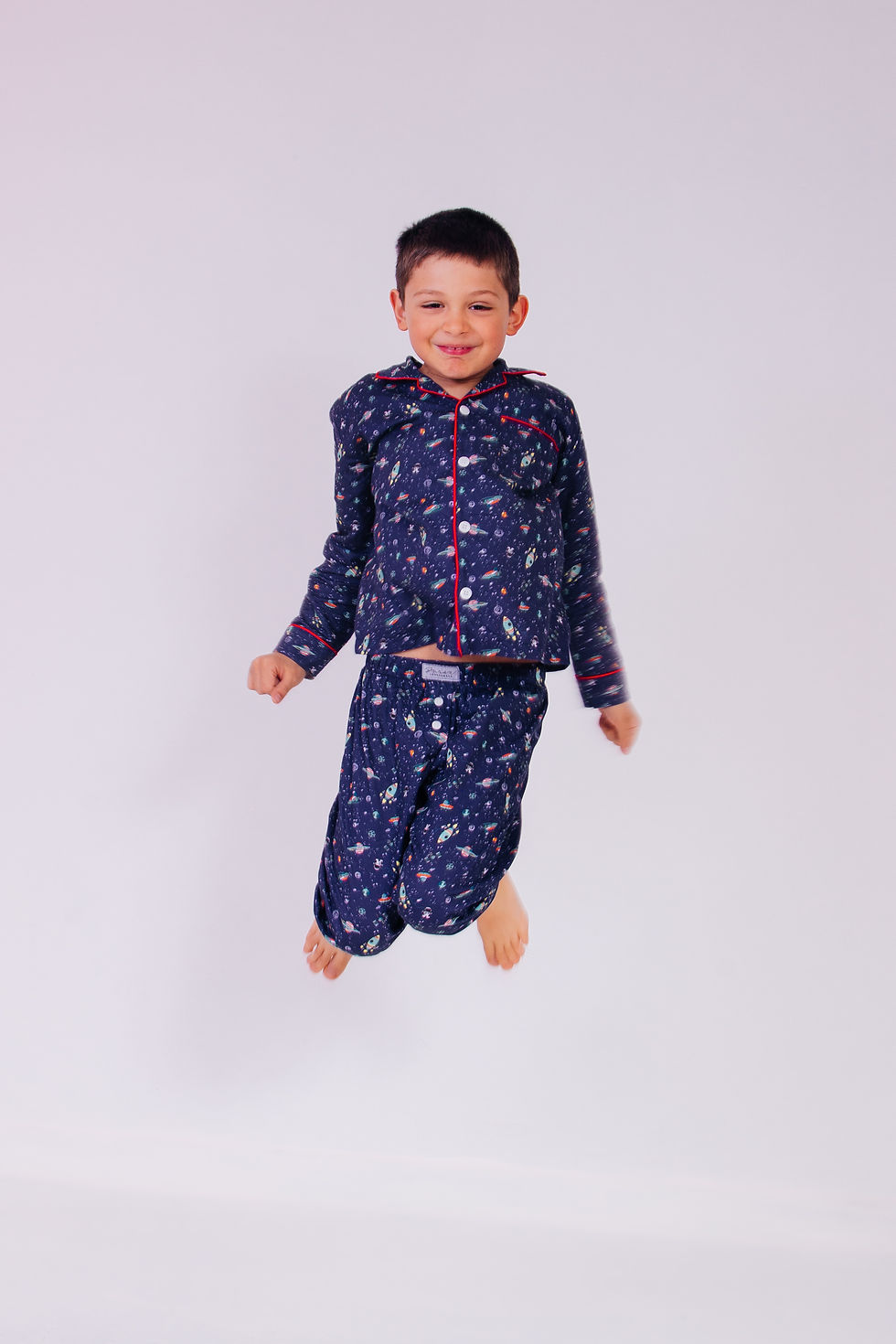 Miniatura: PJ SET CHARLES KIDS MASCULINO GALÁXIA