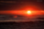 Big sun and surf