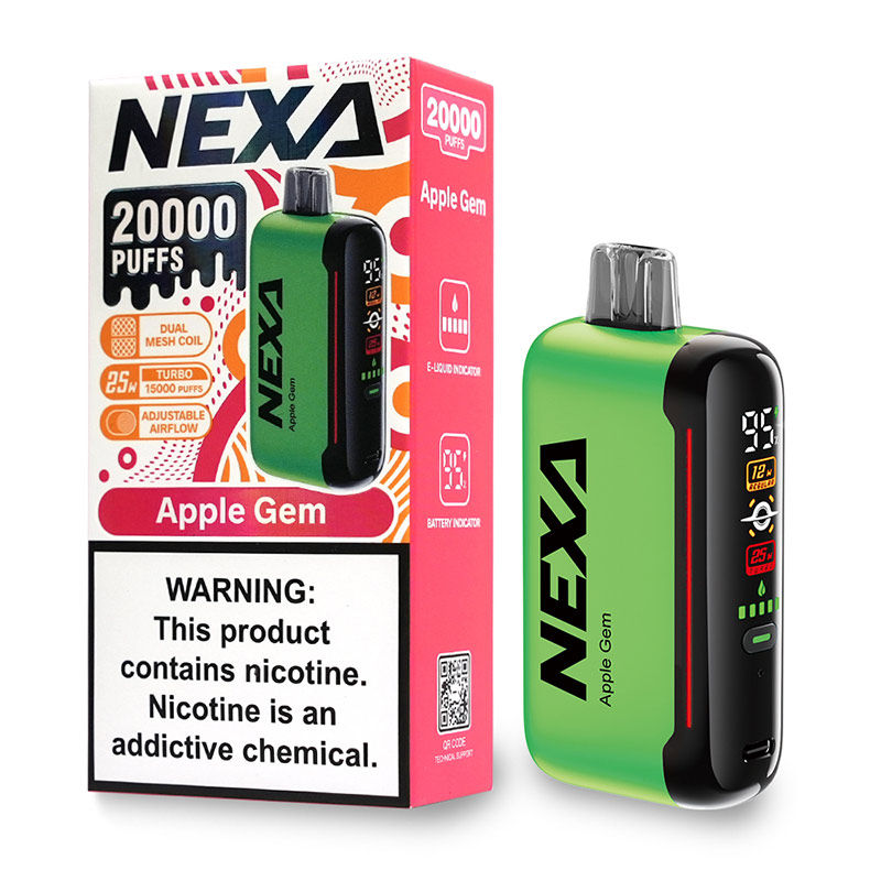 サムネイル： Nexa N20000（20,000 PUFF）ニコパフ 50mg(5％) 20ml